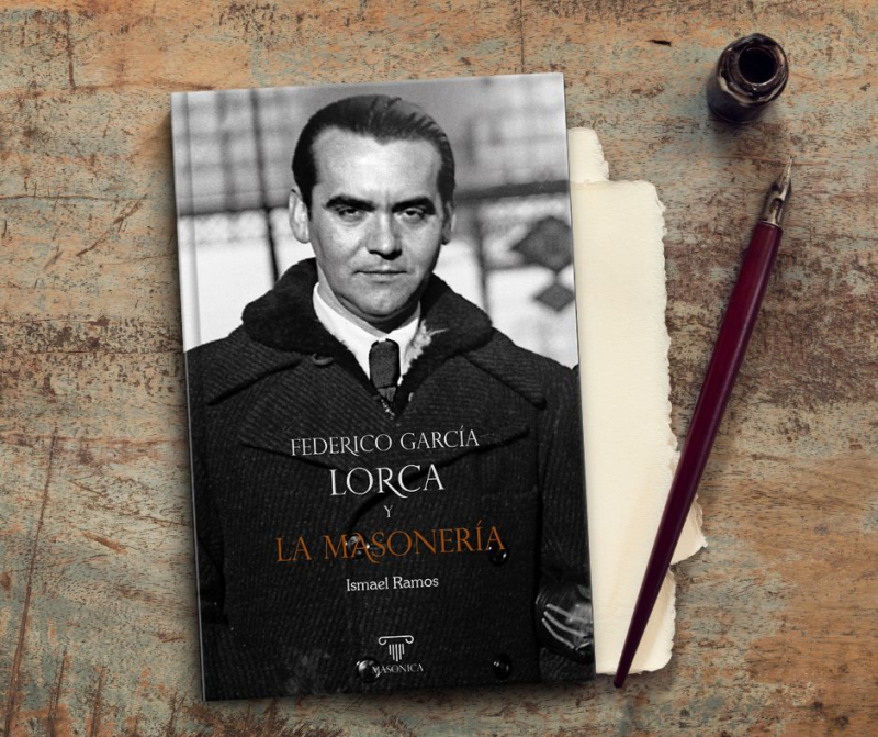 Portada del libro Federico García Lorca y la masonería Portada del libro Federico García Lorca y la masonería